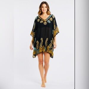 Ingear Resort Boho Paisley Tunic / Cover-Up - NWT
